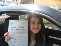 Rebecca Curtis - Swansea, Passed: 25/06/12